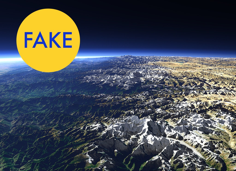 Illustration for article titled 7 More Viral Photos That Are Totally Fake
